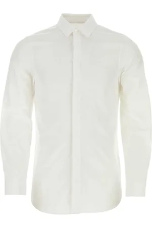 Jil Sander Skjorte, Herre, Hvid, 2XL, Bomuld, Klassisk hvid poplin skjorte
