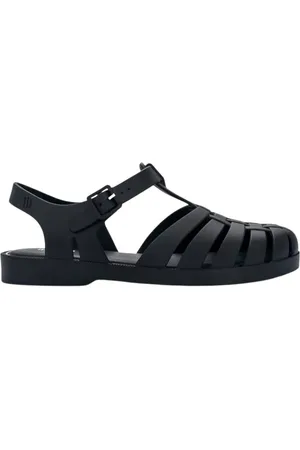 Melissa Sko, Dame, Sort, 36 EU, Uld, Stilfuld Sandal Ragnetto