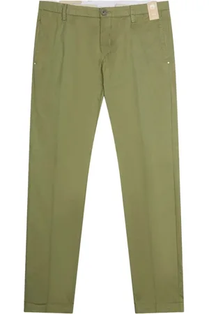 At.p.Co Bukser, Herre, Grøn, S, Bomuld, Grøn Bomuld Chino Bukser