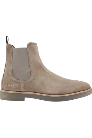 Nubikk Sko, Herre, , 46 EU, Suede, Chelsea Boot Suede II Taupe Sand