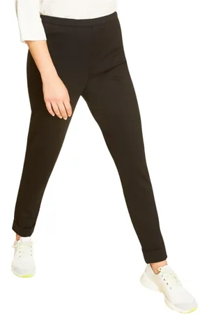 Persona by Marina Rinaldi Bukser, Dame, Sort, XL, Uld, Stilfulde Bukser