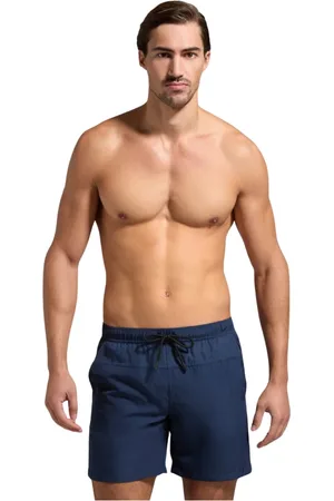 Bikkembergs Badetøj, Herre, Blå, S, Polyester, Blå Logo Badeshorts