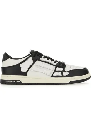 AMIRI Sko, Herre, Sort, 47 EU, Læder, Moderne Sneakers til Mænd og Kvinder