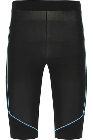 MCM Shorts, Herre, Sort, M, Uld, Stilfulde Sorte Viskoseblandingsleggings