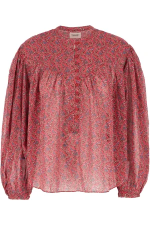 Isabel Marant Bluser & Skjorter, Dame, Flerfarvet, XS, Uld, Stilfuld TOP til Trendsettere
