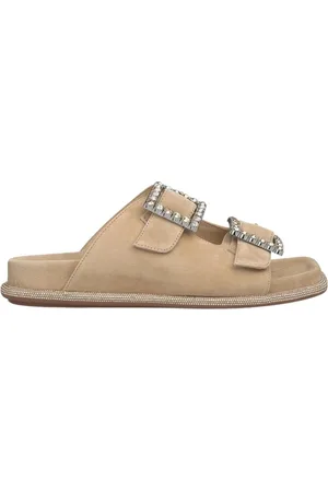 Alma en Pena Sko, Dame, , 39 EU, Læder, Glitrende Flad Sandal