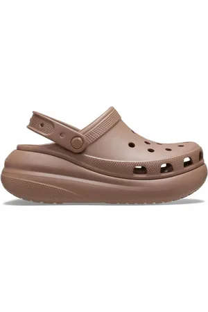 Crocs Sko, Dame, Brun, 39 EU, Brun Platform Træsko med Behageligt Design