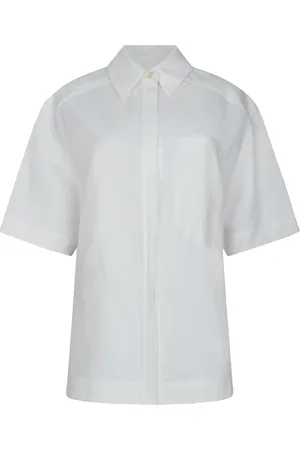 Loulou Studio Bluser & Skjorter, Dame, , S, Linned, Maskulin Box-Cut Skjorte