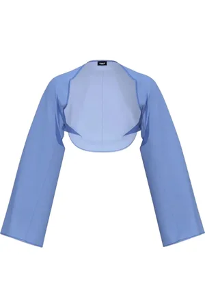 MARELLA Bluser & Skjorter, Dame, Lilla, M, Uld, Stilfuld Poncho og Tørklæde