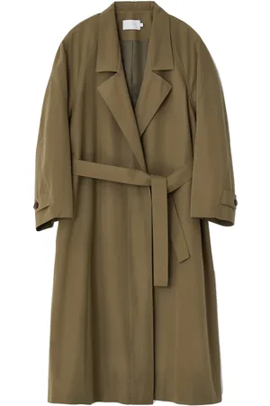 Low Classic Frakke, Dame, Brun, M, Bomuld, Moderne Ballon Trench Coat