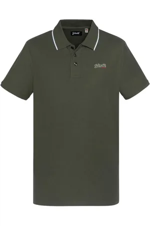 Schott NYC Top, Herre, Grøn, S, Bomuld, Grøn Polo Skjorte Paul