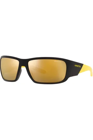 Arnette Tilbehør, Herre, Flerfarvet, ONE SIZE, Uld, Matte Black Yellow/Gold Solbriller Snap II