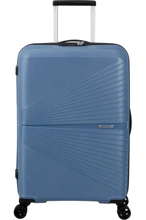 American Tourister Kuffert, unisex, Blå, ONE SIZE, Holdbar Letvægts Kuffert med TSA Lås