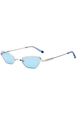 Etnia Barcelona Tilbehør, unisex, Grå, 48 MM, Silver/Light Blue Carytown Solbriller