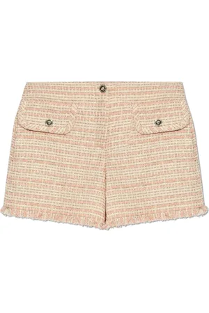 VERSACE Shorts, Dame, Lyserød, XS, Tweed, Tweed Shorts