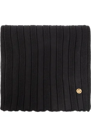 VERSACE Tilbehør, Herre, Sort, ONE SIZE, Uld, Uldtørklæde