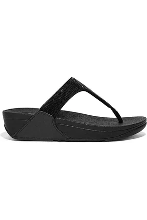 FitFlop Sko, Dame, Sort, 38 EU, Behagelige Sandaler til Daglig Brug