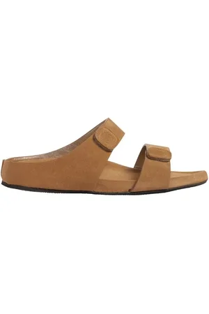 Inès de la Fressange Sko, Dame, Brun, 38 EU, Uld, Mule med justerbare remme sand