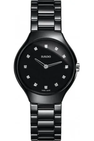 Rado Tilbehør, Dame, Sort, ONE SIZE, Uomo/Donna - R27742732 - True Thinline Diamonds