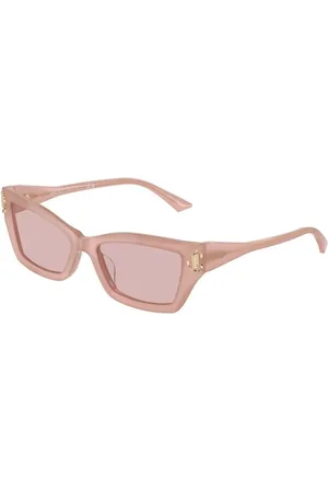 Jimmy Choo Tilbehør, unisex, Lyserød, 55 MM, Uld, Rosa Solbriller
