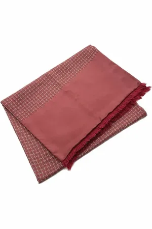 Hermès Pre-owned, Dame, Rød, ONE SIZE, Uld, Pre-owned Silke trklaeder