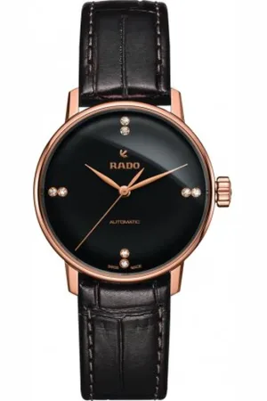 Rado Tilbehør, Dame, Sort, ONE SIZE, Uld, Uomo/Donna - R22865755 - Coupole Classic Automatic Diamonds