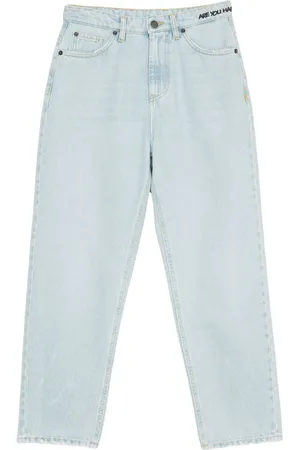 Twin-Set Jeans, Dame, Blå, W28, Denim, Barrel Jeans Lys Denim