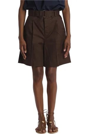 Soeur Shorts, Dame, Brun, M, Bomuld, Brun Bermuda Shorts