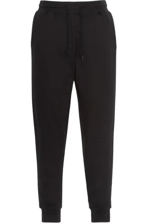 Schott NYC Bukser, Herre, Sort, 2XL, Bomuld, Sort Fleece Jogger Bukser Jess
