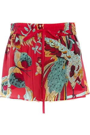 RED Valentino Shorts, Dame, Flerfarvet, 2XS, Denim, Afslappede Denim Shorts til Kvinder