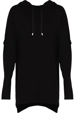 LA HAINE INSIDE US Sweathshirts & Hoodies, Herre, Sort, 2XL, Bambus, Elegant Longsleeve Hoodie