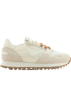 Emporio Armani Sko, Dame, Flerfarvet, 38 EU, Ørn Sneakers Xyx040
