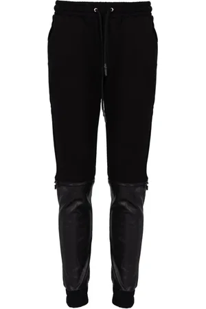 Les Hommes Bukser, Herre, Sort, L, Uld, Elegant Slim Fit Bukser