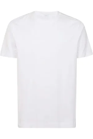 Malo Top, Herre, Hvid, M, Bomuld, Hvid Bomuld T-shirt