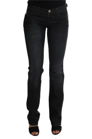 Costume National Jeans, Dame, Blå, W26, Bomuld, Mørkeblå Slim Fit Jeans