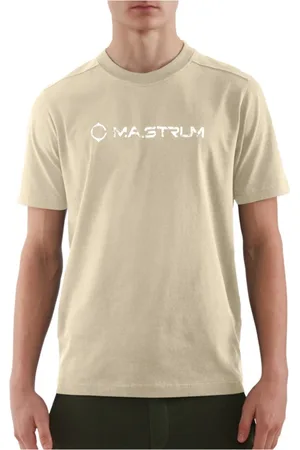 MA.STRUM Top, Herre, , XL, Bomuld, Revnet Logo Tee Klassisk Pasform Stil