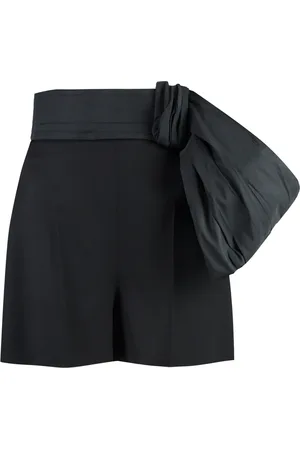 Alexander McQueen Shorts, Dame, Sort, 2XS, Uld, Bukser