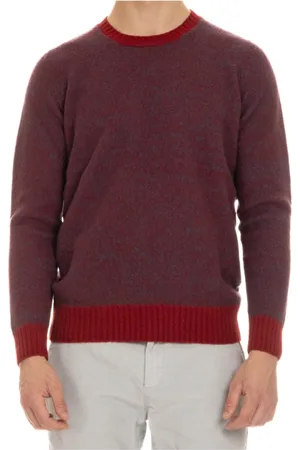 DRUMOHR Strik, Dame, Rød, 2XL, Uld, Rød Sweater Moderne Linje