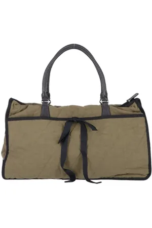 Marni Pre-owned, Dame, Grøn, ONE SIZE, Bomuld, Pre-owned Bomuld hndtasker