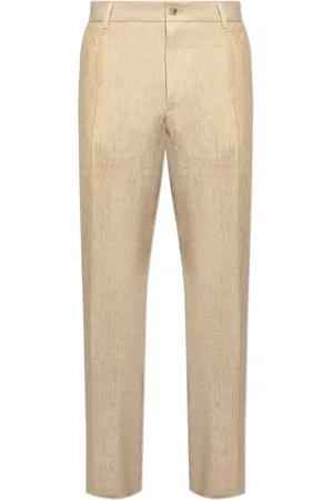 Dolce & Gabbana Bukser, Herre, , L, Linned, Linnedbukser
