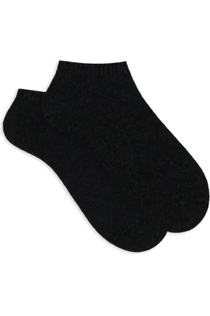 Gallo Undertøj, Dame, Grå, S, Cashmere, Bløde Cashmere Ankel Sokker