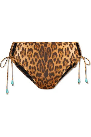La Perla Badetøj, Dame, Brun, L, Polyester, Højtaljet bikinitrusse