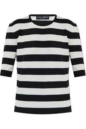 Dolce & Gabbana Strik, Dame, Sort, S, Uld, Uldtrøje