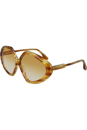 Victoria Beckham Tilbehør, Dame, Brun, 64 MM, Uld, Stilfulde solbriller Vb614S i farve 222