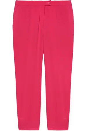 Fiorella rubino Bukser, Dame, Lyserød, S, Polyester, Straight Leg Bukser med Slids
