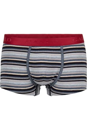 Gallo Undertøj, Herre, Flerfarvet, S, Bomuld, Multifarvet Stribet Bomuld Boxershorts