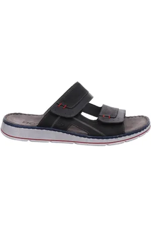 Rohde Sko, Herre, Sort, 43 EU, Læder, Memory Footbed Sandal - Sort