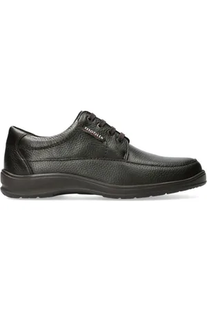 Mephisto Sko, Herre, Brun, 40 EU, Læder, Ezard Bred Pasform Snøresko