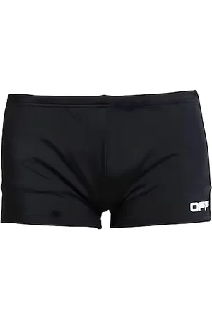 OFF-WHITE Undertøj, Herre, Sort, L, Nylon, Logo Boxer Trunks
