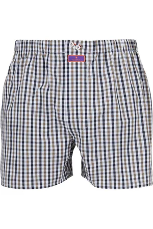 Gallo Undertøj, Herre, Flerfarvet, 2XL, Bomuld, Klassiske Brun Bomuld Boxershorts